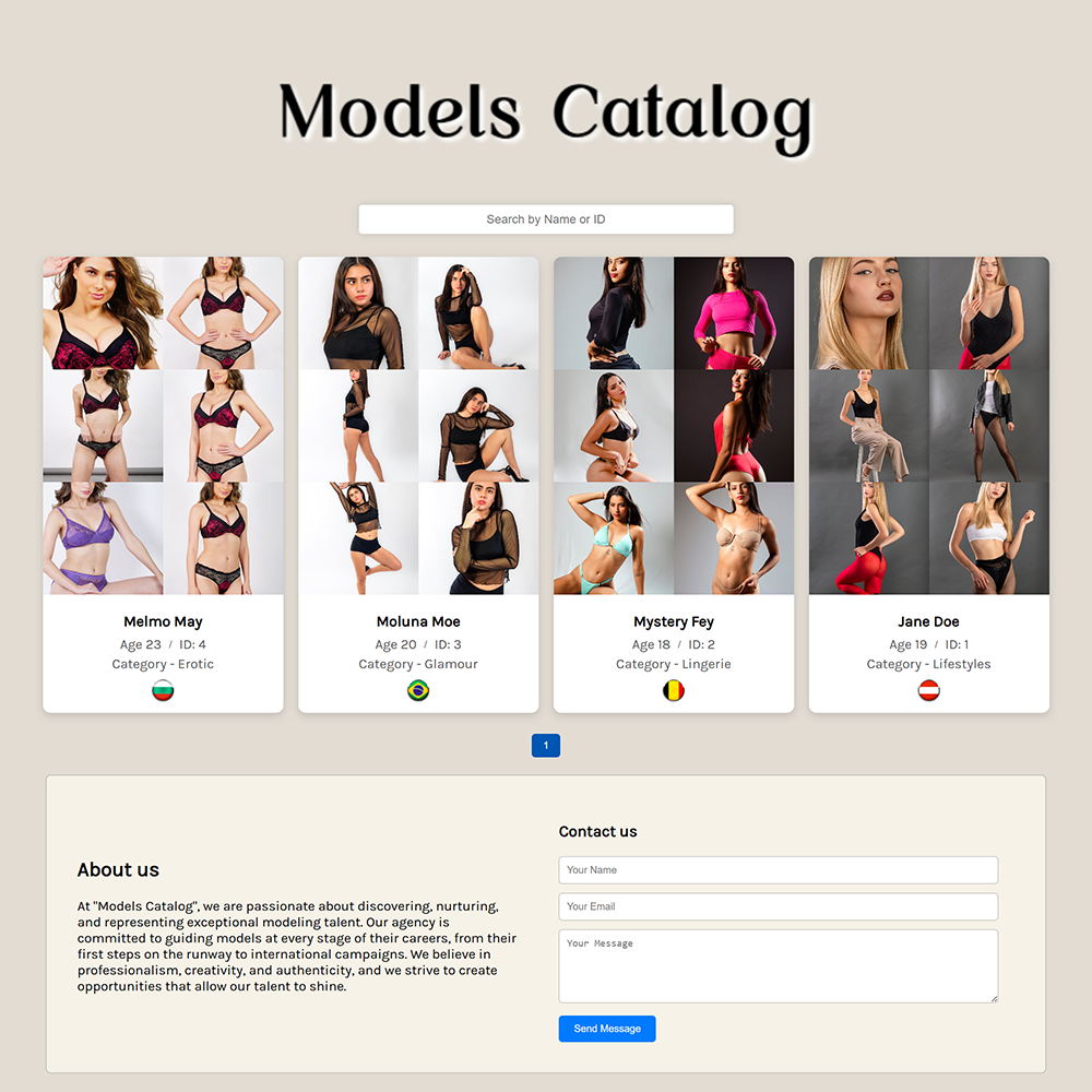 Models Catalog